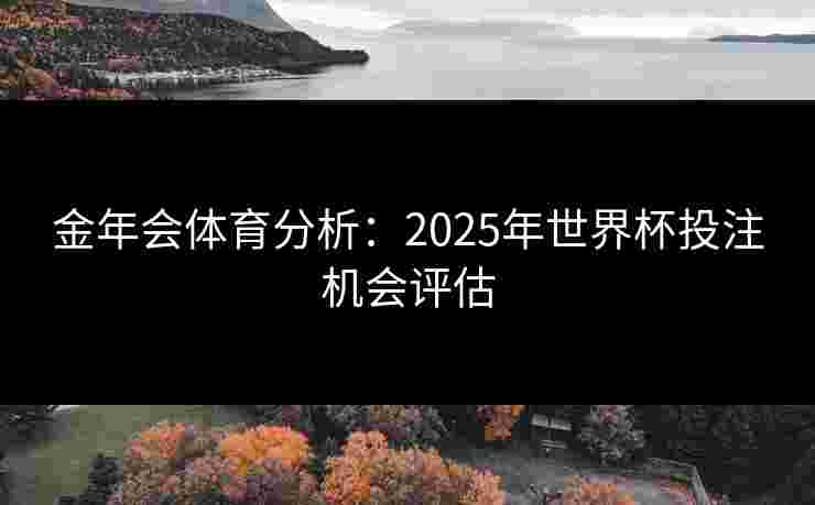 金年会体育分析：2025年世界杯投注机会评估
